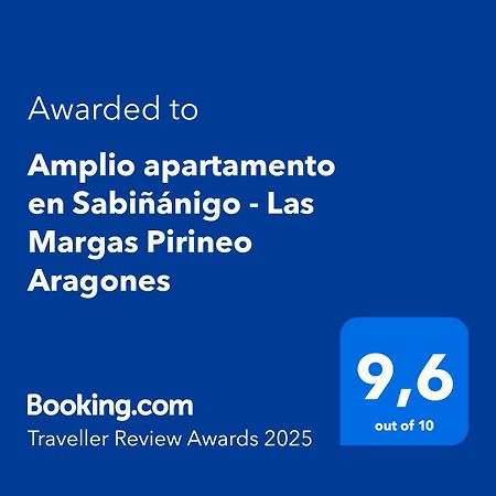 Amplio Apartamento En Sabinanigo - Las Margas Pirineo Aragones Exteriér fotografie